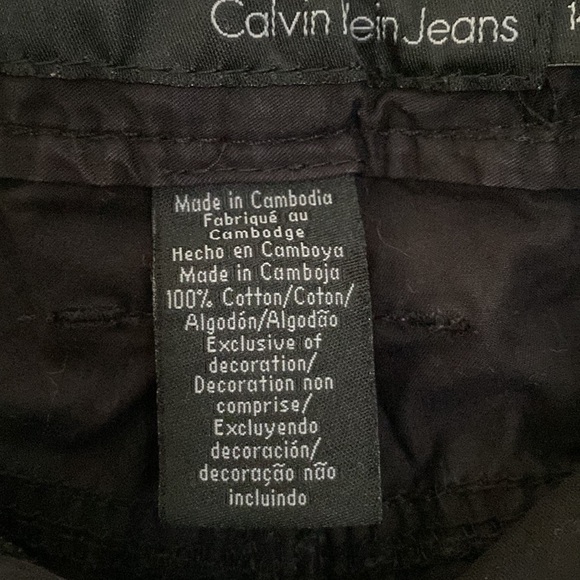 Calvin Klein Cotton Safari Shorts 14 - Picture 7 of 7